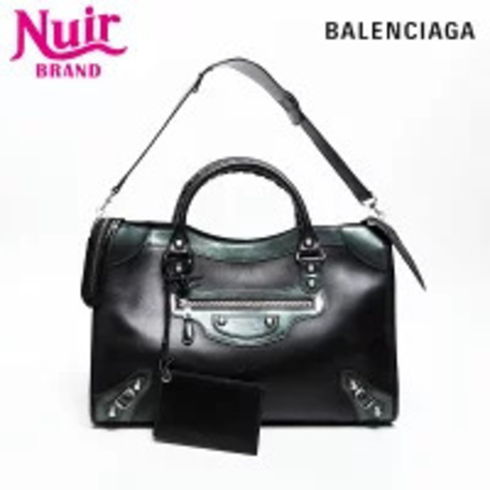 Balenciaga City Giant Tote Bag Black